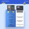 Биометрический терминал учета рабочего времени Qixin F3770S, штекер CN (адаптер в комплекте)