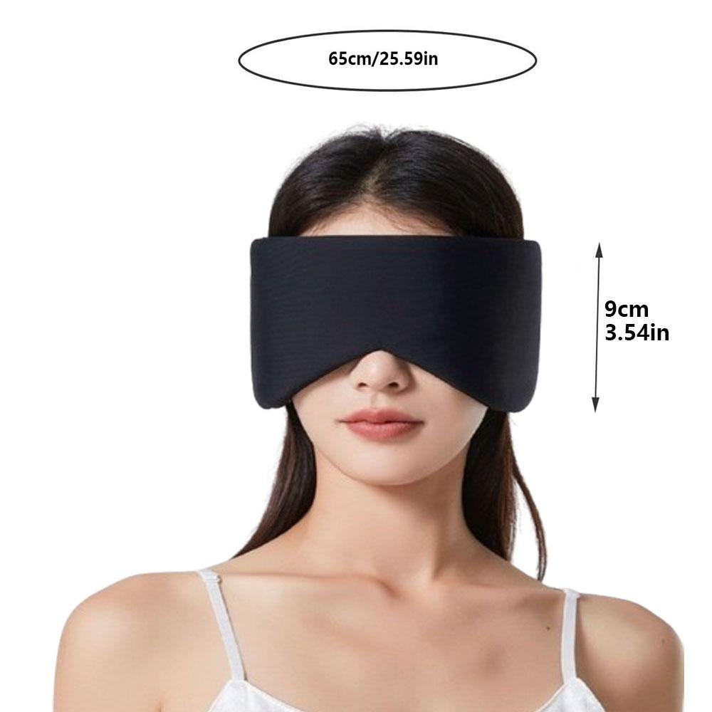 Full Surround Sleep Eye Mask Blindfold Portable Sleeping Mask Night Eyeshade Office