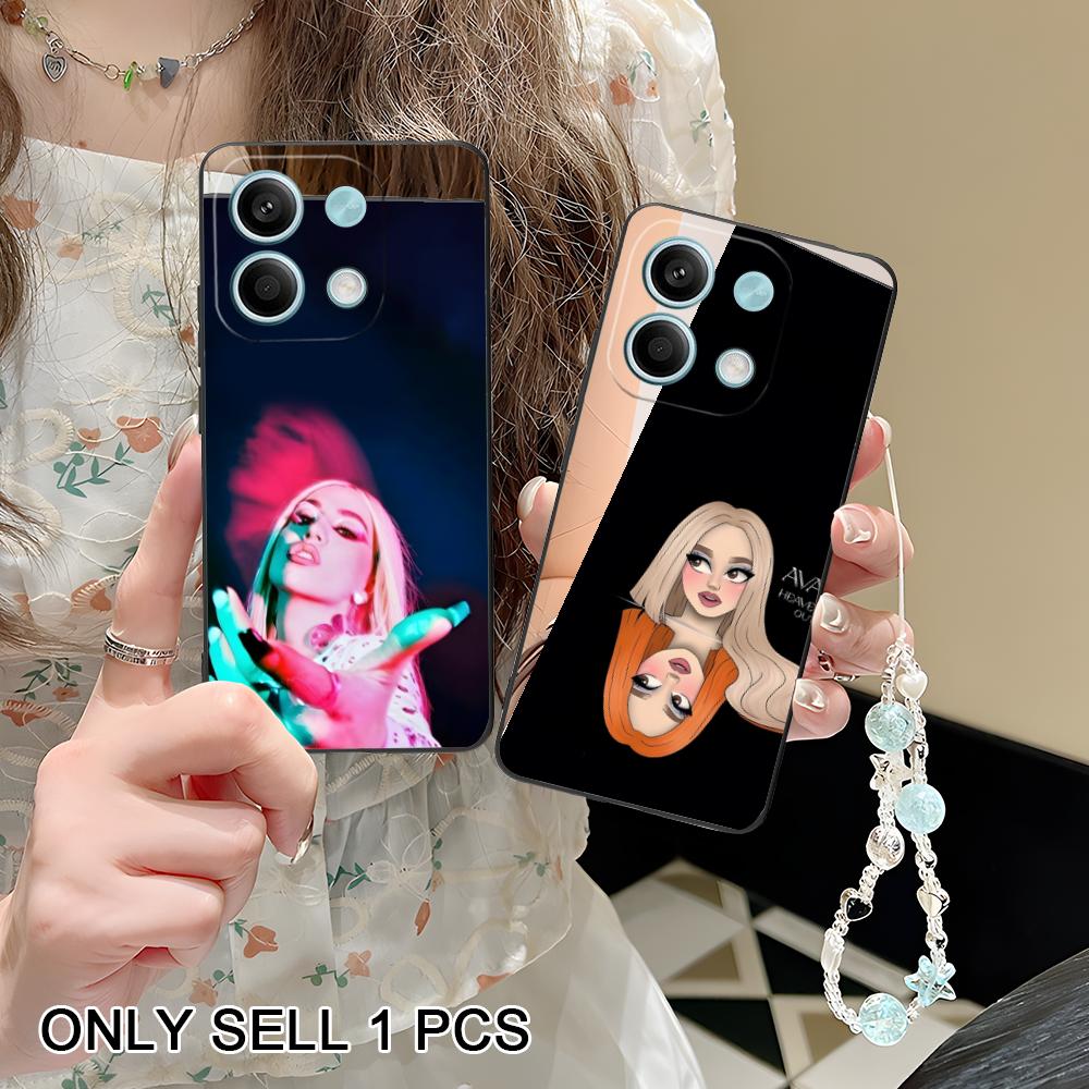 Модный матовый чехол из ТПУ Ava Max для POCO M7 M6 M5 M4 M3 X7 X6 X5 X4 X3 Pro GT 5G, цветная печать