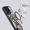 Anime Black C-Clover Phone Case Magnetic Case For IPhone 16 14 13 12 11 15 Pro Max Plus For Magsafe Wireless Charge Cover