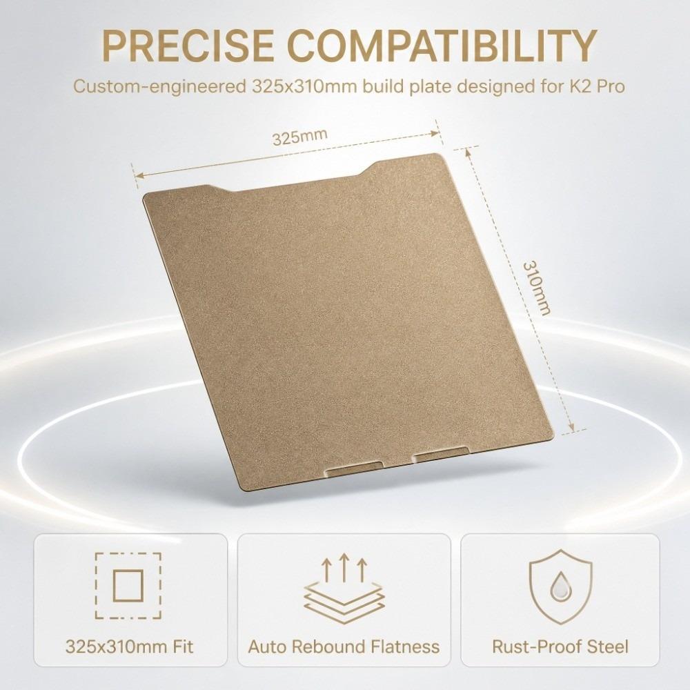 Heat Resistant Printing Platform Flexible PEI Sheet PEI Build Plate  For PLA ABS PETG TPU Nylon