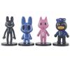 Игровая модель-фигурка животного из хоррор-больницы, 3,2 дюйма, ручная роспись, кошка и собака, с подставкой.