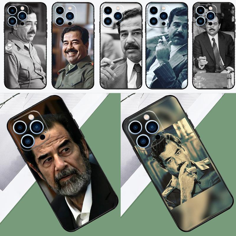 Чехол для телефона Саддам Хусейн Ирак для iPhone 16 15 11 12 13 14 Pro Max Mini X XR XS Max Plus Защитная крышка