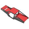 Aluminum Alloy RC Car Frame Body Shell Roll Cage 1 24 RC Car Upgrade Parts for Axial SCX24 Red