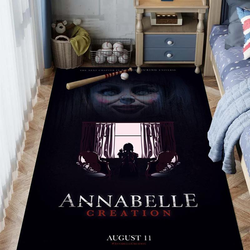 Ковер Annabelle's Horror Legacy Домашний декор Печать Подушка для офисного кресла Коврик для двери Защитная подкладка