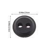 5Pcs Rubber Grommet 2 Holes Fuel Gas Tank Seal Grommet For Hedge Trimmer Weed Eater Brush Cutters Replacement Garden Supplies