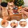 100 шт. прецизионных шлифовальных палочек Matchstick Design 150 GritIdeal Rust Removal Stick Wood Hobby