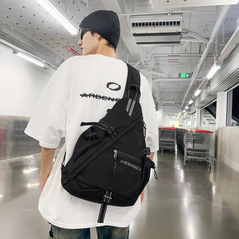 Мужская сумка через плечо большой вместимости, дорожная сумка через плечо, женская многофункциональная нагрудная сумка