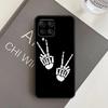 Чехол со скелетом и средним пальцем для Samsung Galaxy M32 M52 M12 M13 M23 M33 M53 M14 M34 M54 M20 M30s M31s M31 M51