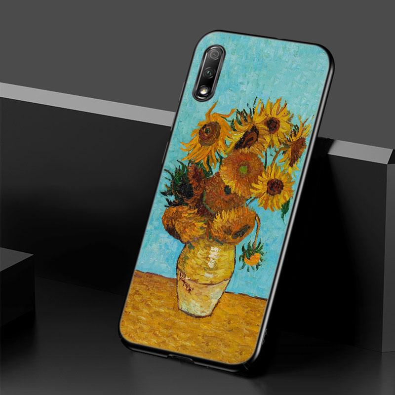Van Gogh Starry Sky Art Case For Huawei Honor 10X Lite 7A 8A 9X 20 Pro 7S 8C 8S 8X 9A 9C 10i 20i 30i 20E 20S 8 10 Lite Cover