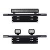 Suitable for Wranglers SUV Lamp Holder Aluminum Front Bumper License Plate LED Light Bar Frame Holder Log Light Mount Bracket License Plate Covers