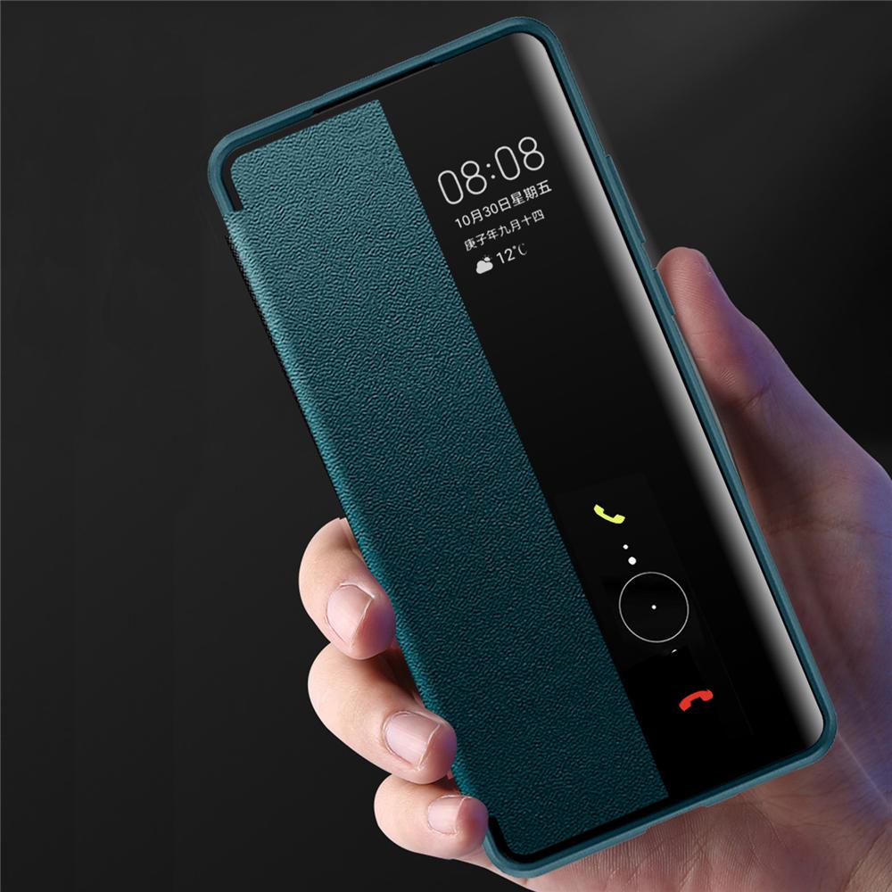 Магнитный откидной чехол, кожаный чехол для телефона для Huawei P50 Pro P40 Lite P30 Honor 50 Nova 9 8 7 Mate 50 40 30 RS, противоударный чехол Smart View