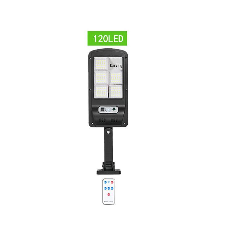 Solar Waterproof Outdoor Courtyard Light with Motion Sensor and Remote Control - High Power, Super Bright Street Wall Light for Home