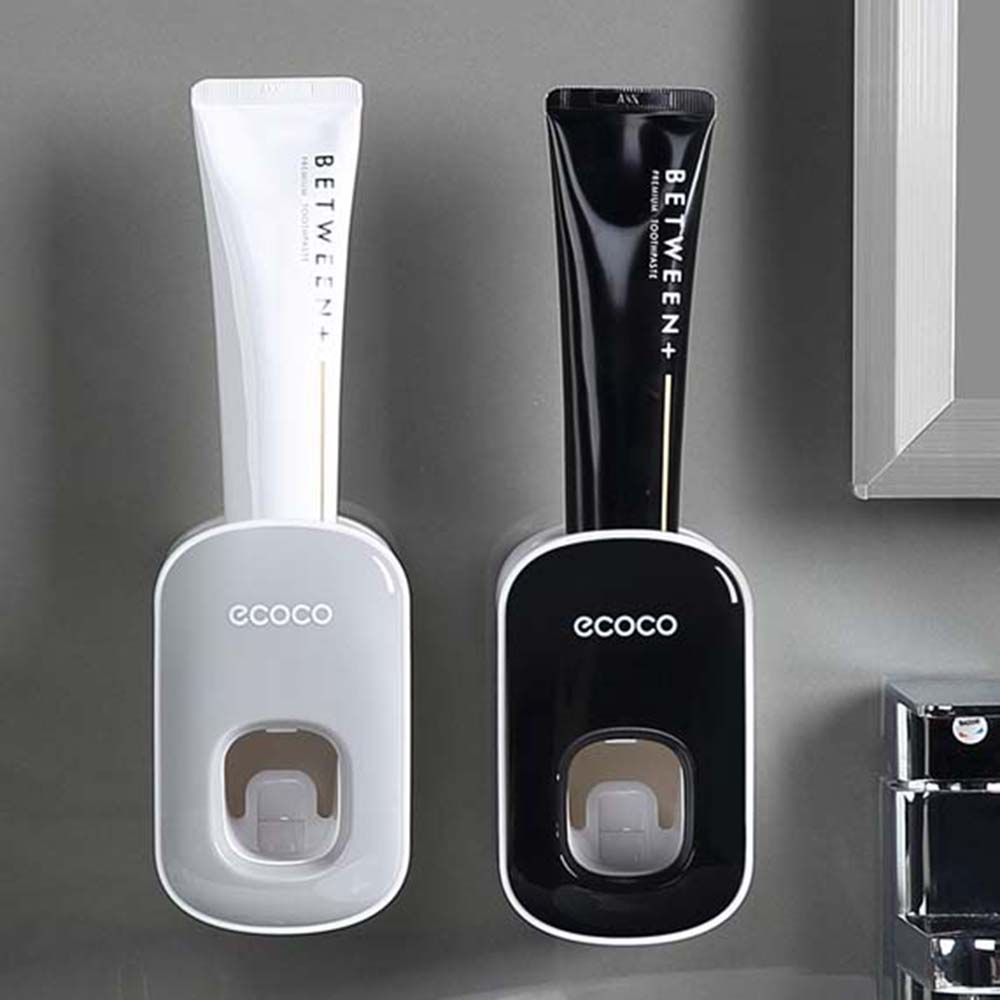 Automatic Presser Toothpaste Dispenser Toothpaste Squeezer Bathroom Accessories Toothbrush Holder