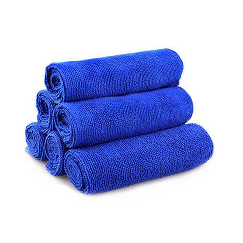 5Pcs Microfiber Towels Suede Cloths Auto Car Motorcycle Cleaning Wash Water Absorbent Towel Car Cleaning Tool 30x30cm 30x70cm