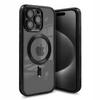 Case for iPhone 14 Pro Magsafe Magshine Reinforced Case Black Case + Glass