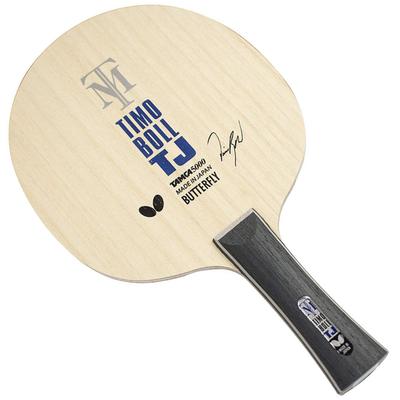 Ракетка для настольного тенниса Butterfly Timo Boll TJ Shakehand для атаки, специальные материалы, для детей, для продвинутых игроков, с широкими краями, совместимые с большими мячами 36941