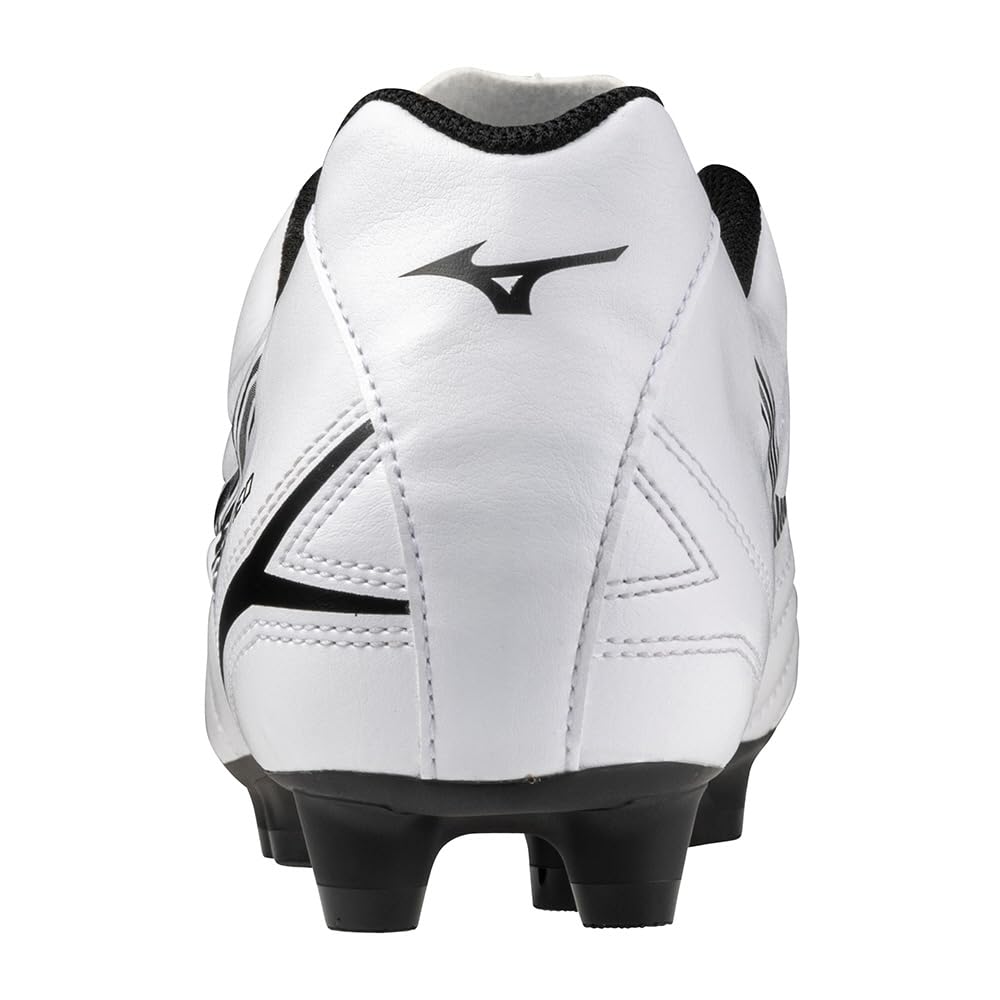 Mizuno Футбольные бутсы Monarcida NEO 3 SELECT для клуба, размер 3E, Футбольные, Широкие, Легкие, Белый/Черный, 26,5 см,