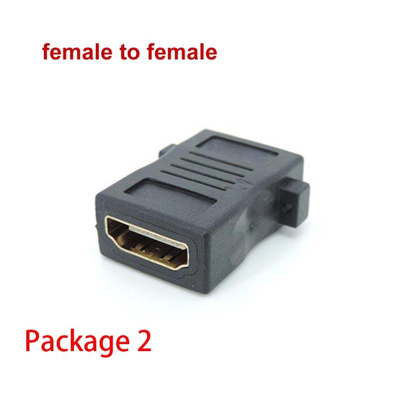 Регулируемый разъем 90 270 градусов HDMI-совместимый мужской к женскому прямому адаптеру-конвертеру прямоугольный локоть для HDTV видео