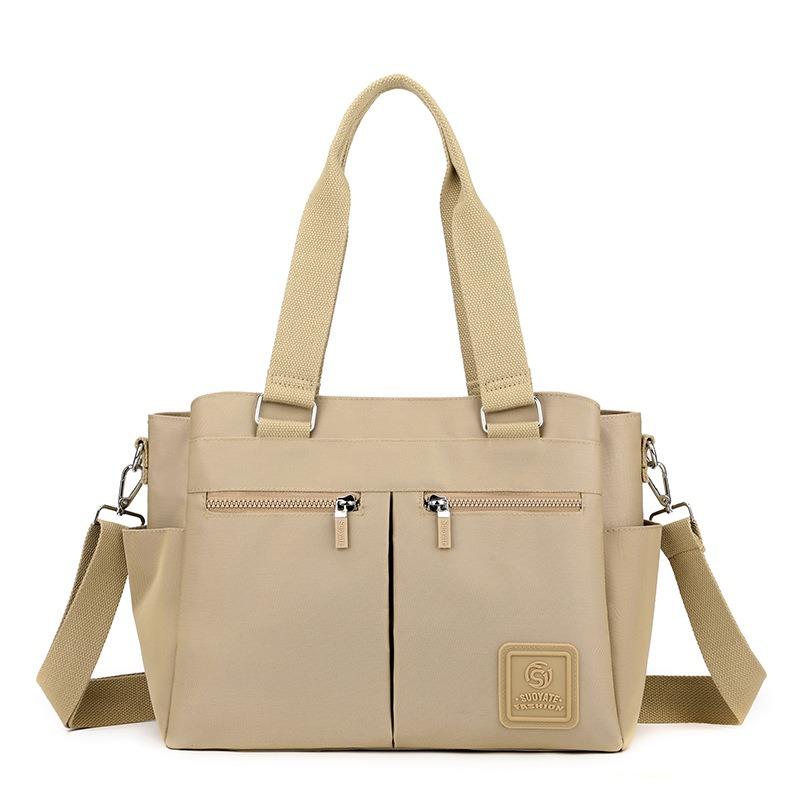 Женская сумка большой вместимости повседневная женская сумка простая нейлоновая женская сумка через плечо сумка-тоут сумка для мамы