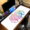 Mew Cartoon Mouse Pad, Large Gaming Desk Mat, Non-slip XXL Mousepad for Laptop & Tablet, Mini PC Playmat with Stitched Edges