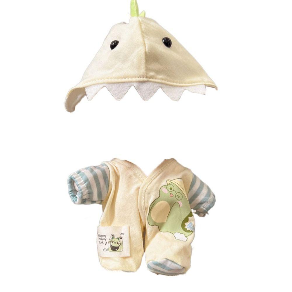 1 set Dress Up Star Doll Clothes Suit No Attributes Dolls Clothes 20cm Idol Cotton Doll