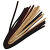 Chenille Yarn - Mix, Brown Tones, 50x0.9cm, Assorted, 10 Pcs