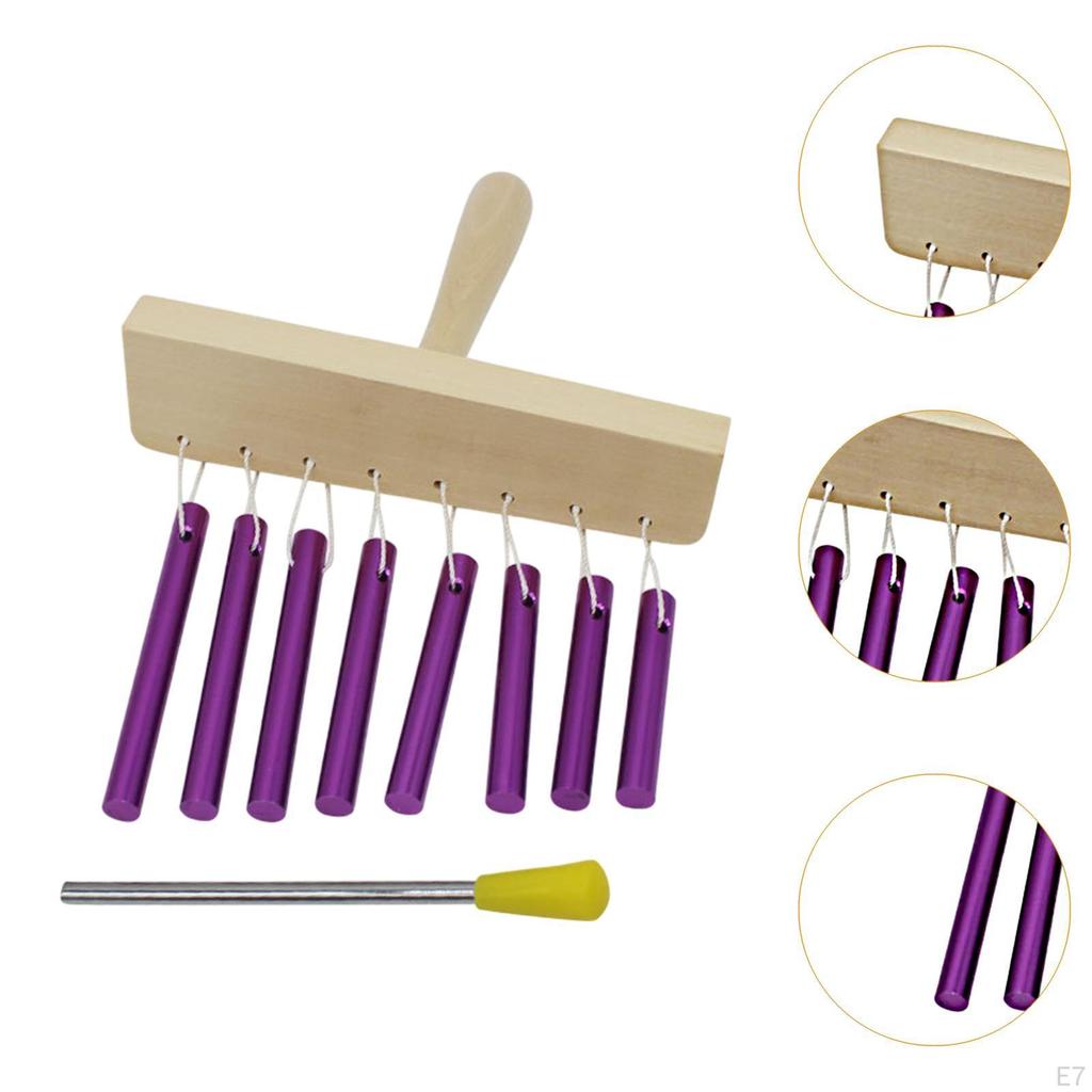 Desktop Wind Chime for Office and Home Use Musical Teaching Tool Kids