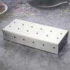 Stainless Steel Smoker Box for BBQ - Thickened Smoked Meat and Spice Box for Outdoor Grilling