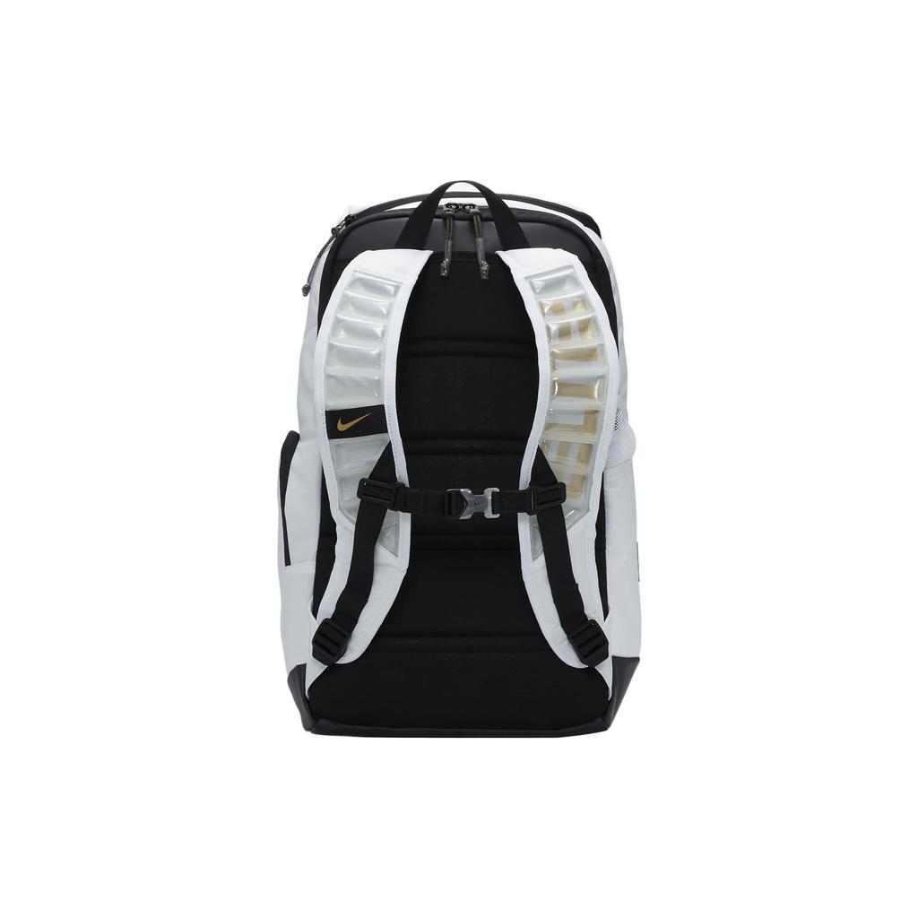 Nike Рюкзак Hoops Elite Белый/Черный/Металлическое Золото Унисекс Рюкзаки DX9786-100