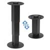 Heavy Duty Camper Telescopic Table Pedestal Adjustable Pneumatic Versatile Table Pedestals Aluminum Alloy Table Legs For Boat/RV