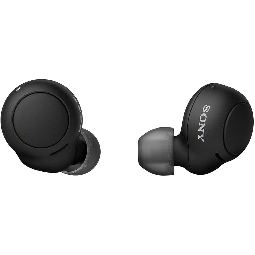 Sony WF-C500 True Wireless Earphones: Lightweight and compact (5.4g), high-precision call quality, easy pairing, IPX4 water-resistant, black (WF-C500