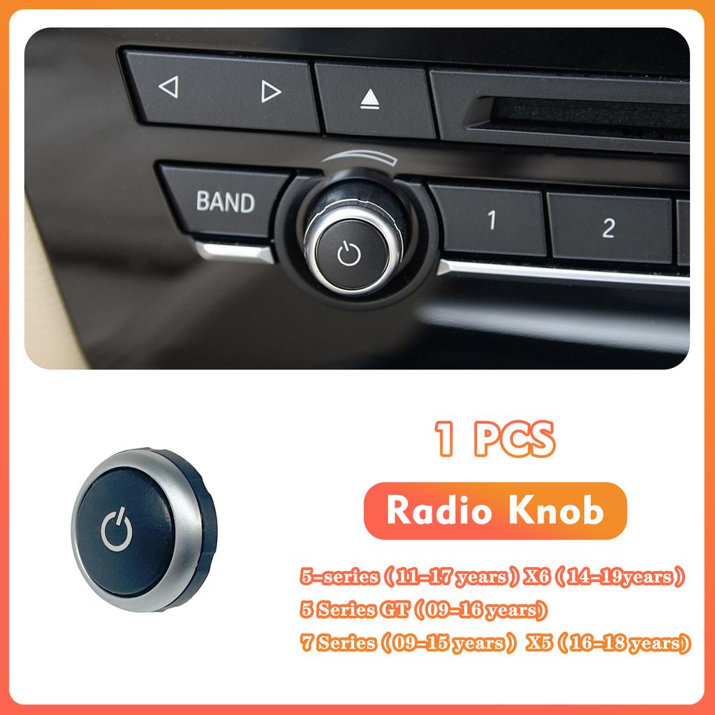 Кнопка регулировки громкости радио для BMW 5 7 Серии X5 X6 F10 F01 F02 F07 F15 F16 F18 Кнопка переключения CD-магнитолы 2010-2017 64119350272