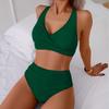 New Sexy Bikinis 2025 Swimsuits Women's Swimwear Push Up Female Beach Swim Wear Bathing Suits High Waist Bikini Set Pool Bather