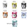 Home Decoration Electronic Cute Creative Table Clock Round Digital Quartz Clock Mini Alarm Clock