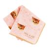 Paul Joe Gauze Handkerchief with Nunet and Flowers PAUL JOE ACCESSORIES & (Pink) [100% Cotton] Women's Handkerchief, 42cm, & 000286-0002-01