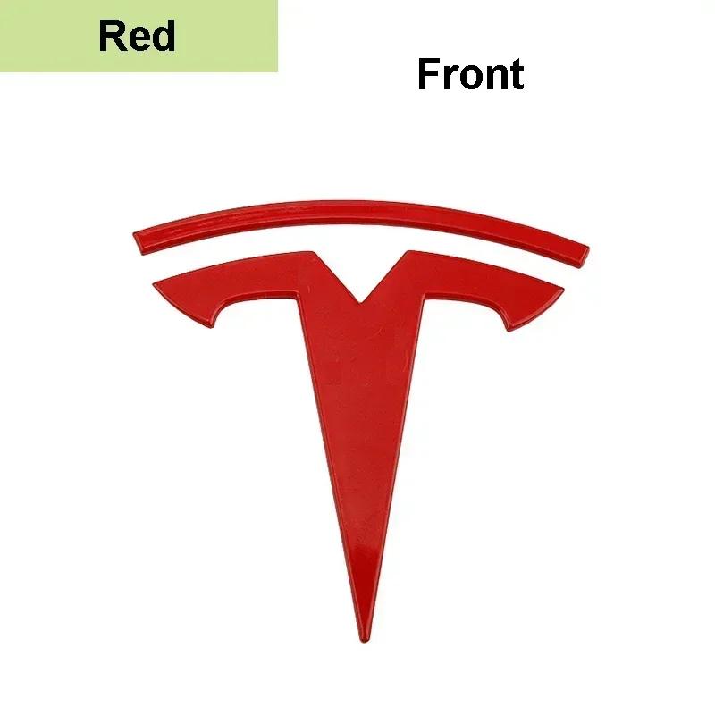ABS для Tesla Model 3 Mode Y Автомобиль Передний Капот Логотип Крышка Эмблема Наклейка Стайлинг Кузов Авто Задний Багажник Значок Аксессуары