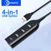 4-in-1 USB HUB USB 2.0 Splitter USB Docking Station 480Mbps High Speed Transmission OTG Adapter for PC Laptop Macbook Pro
