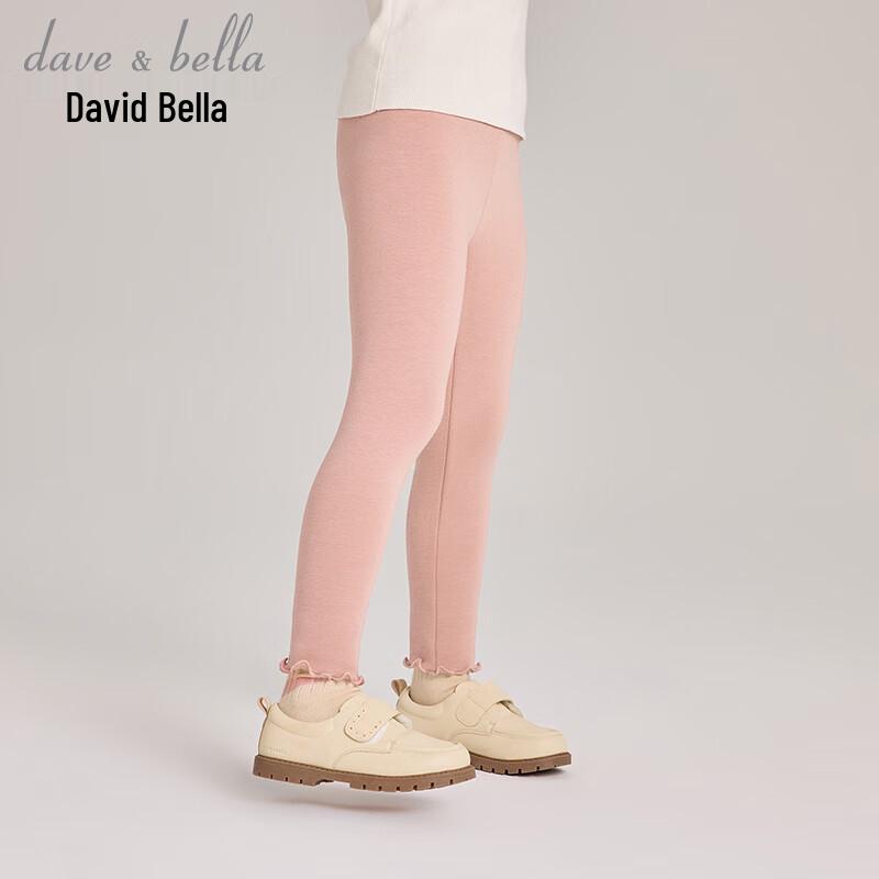 Зимние леггинсы с плюшевой подкладкой для девочек David Bella
