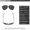 Car Sticker For Mercedes Benz W176 W177 W204 W205 W212 W213 Car High End Luxury Men Driving Polarized Sunglasses Anti Glare Driv