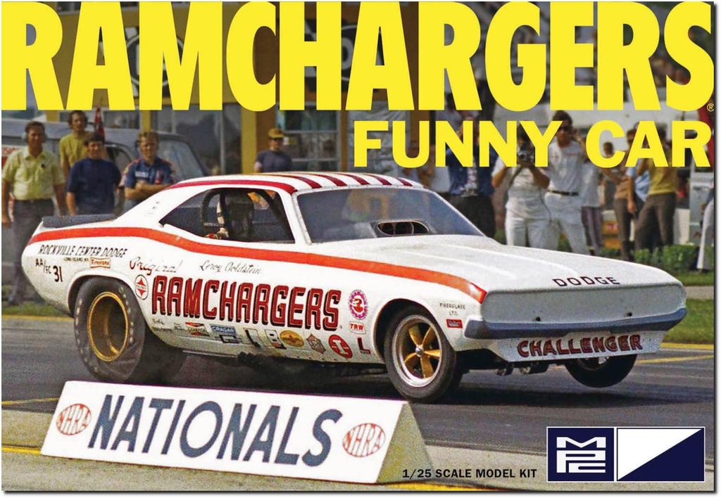 Platz MPC 1/25 Ramchargers Dodge Challenger Funny Car Plastic Model MPC964 (Car)
