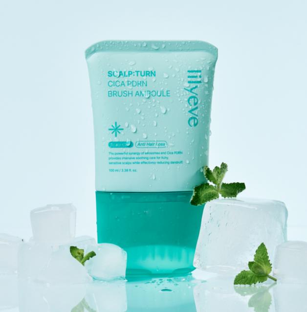 Lilyeve Scalptern Cica PDRN Щетка от выпадения волос Охлаждающая ампула 100 мл