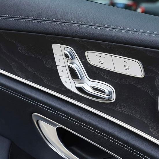 For Benz C E Class GLC W205 X253 W213 Seat Adjustment Button Cover Trim 2016-21