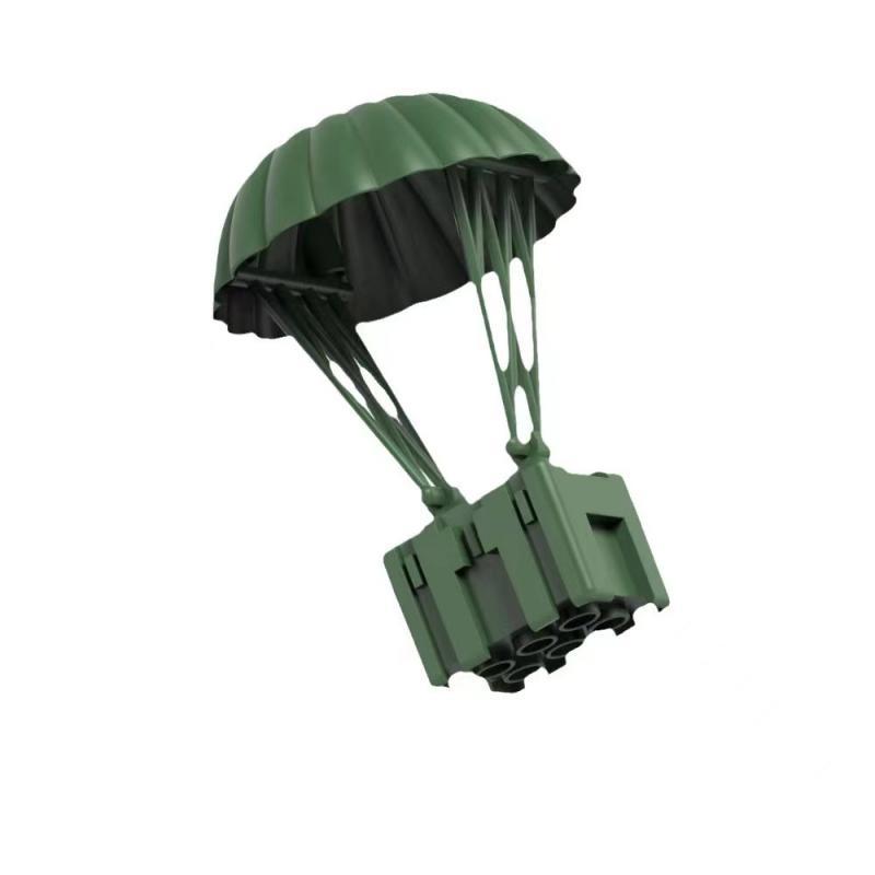 World War Ii Building Block Doll Military Toy Accessories Parachute Weapon Piece Equipment