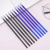 100 Pcs/Lot 0.5Mm Gel Pen Erasable Pen Refill Rod Set Blue Black Ink Pen Refill