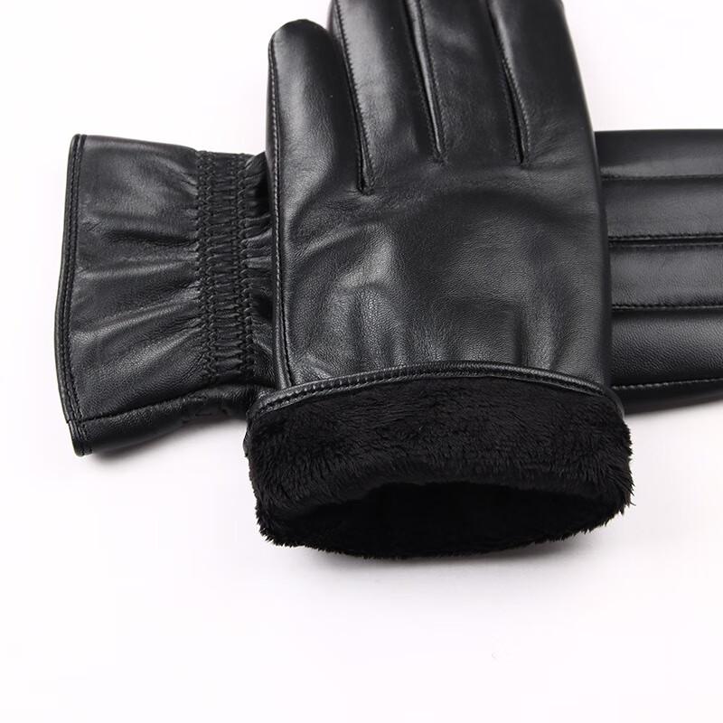 Hengyuanxiang Women's Sheepskin & Velvet Cycling Gloves