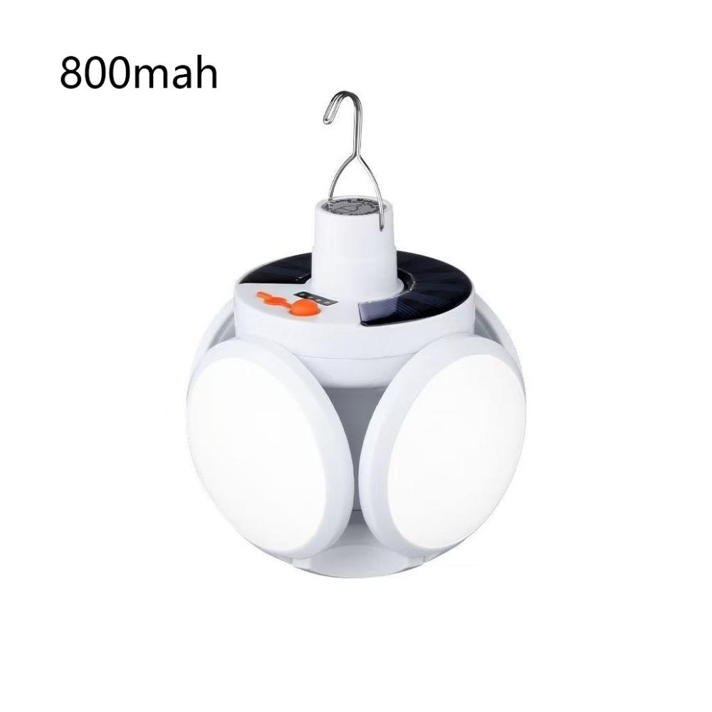 Folding Solar Camping Lantern Hanging Outdoor Emergency Lights Portable LED Lamp Tent Lighting