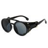 SteamPunk Sunglasses  Night Vision Googles Vintage Sun Glasses Cyber Punk Side Shiled Round Glasses Vintage Retro Eyewear