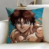 Популярный аниме Baki the Grappler Наволочка Мягкая Легко стираемая Чехол для подушки Универсальный для Дивана Кровати Путешествий и Офиса