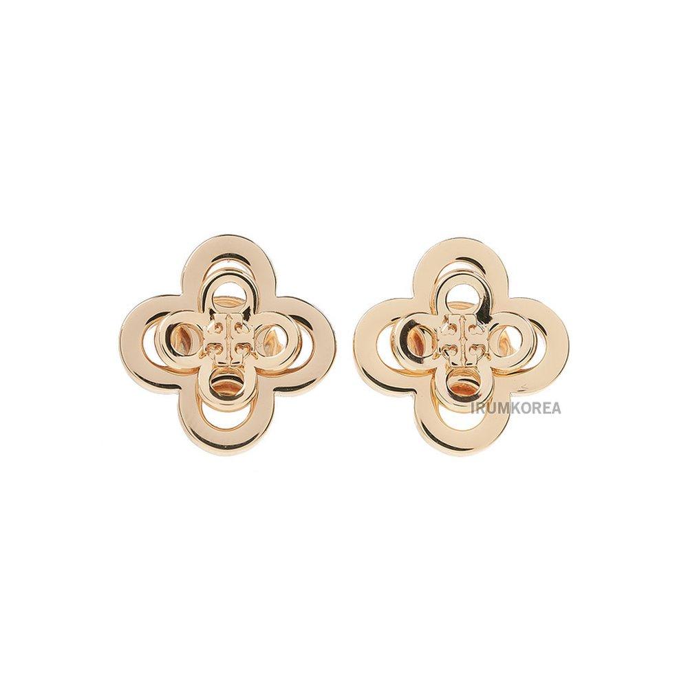 Tory Burch Fw24 Женские серьги Kira Clover 153719 720 113471